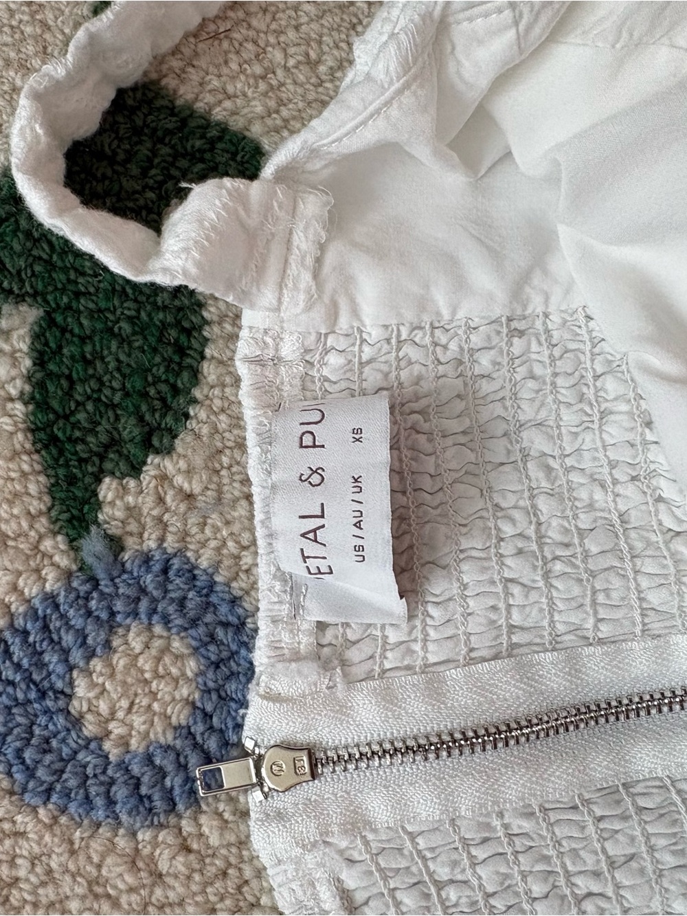 Petal & Pup White Eyelet Crop Top & Skirt Set - Picture 3 of 5